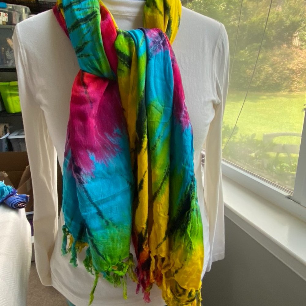 Multi colored scarf / sarong